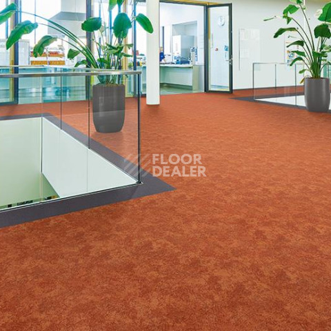 Forbo Flotex Colour Calgary 50*50 t 590005 Calgary Melon фото 2 | FLOORDEALER